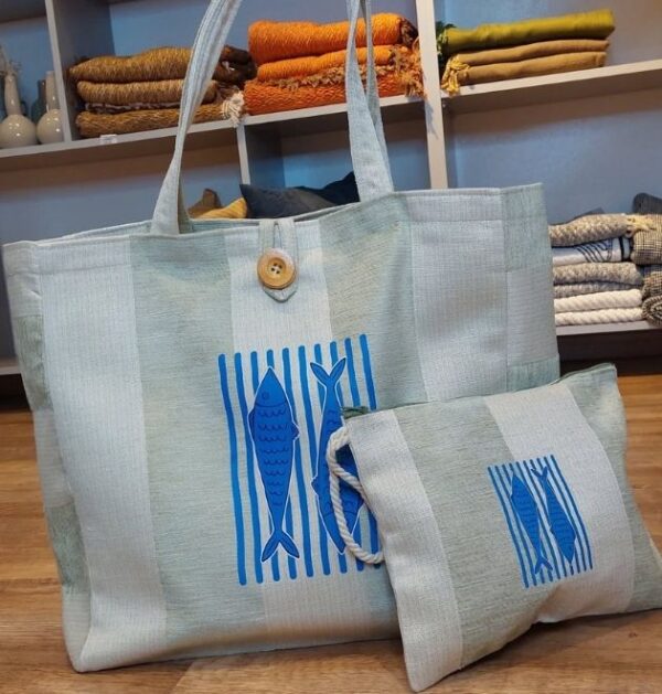 Sac et trousse en Coton