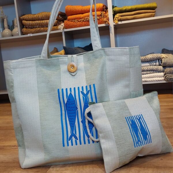 Sac et trousse en Coton