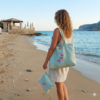 Sac de plage papillon avec trousse