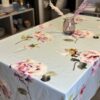 Nappe Sofia bleu clair