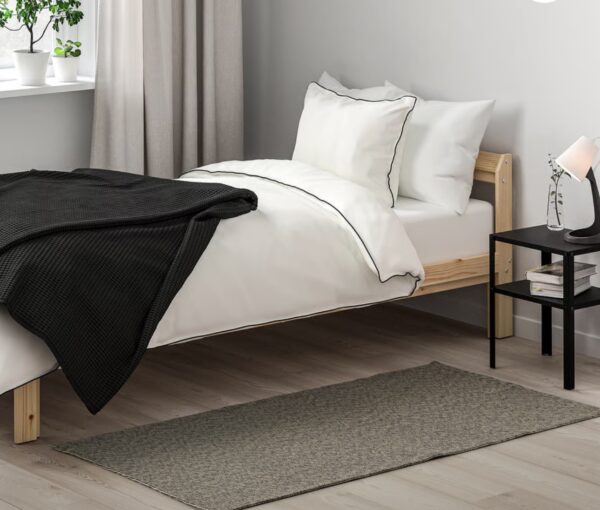 Tapis Ecru/Noir
