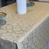 Nappe en lin doré