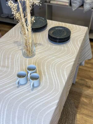 Nappe en lin Beige