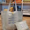 Sac de plage poisson bleu et trousse