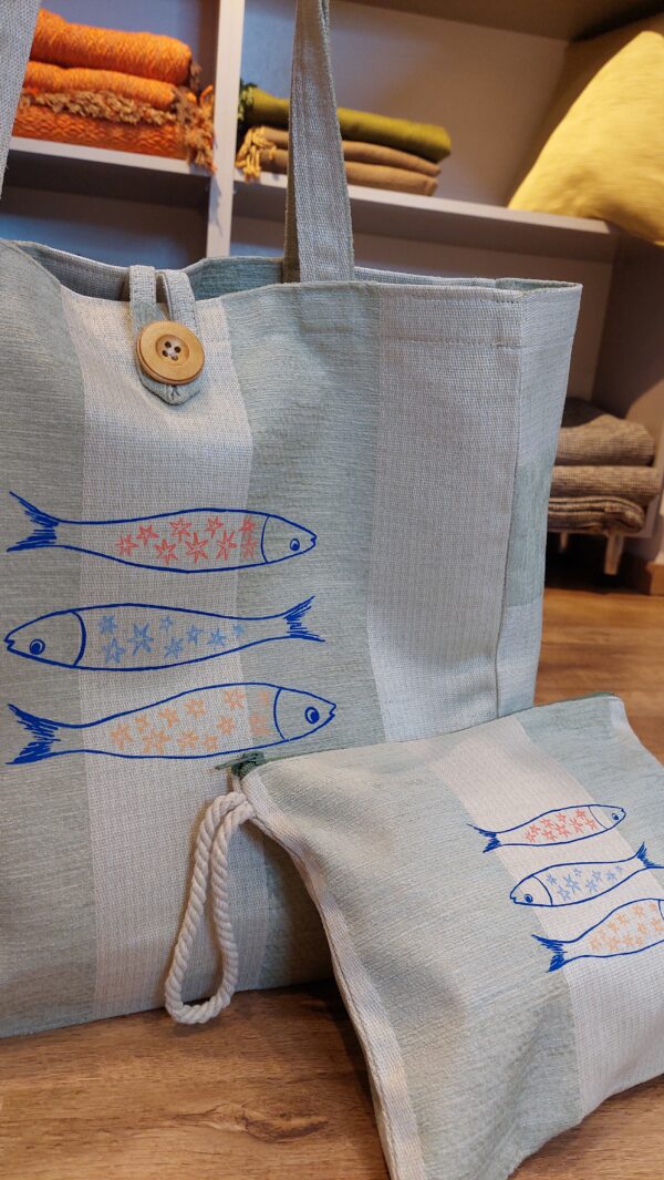 Sac de plage poisson