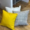 Coussin jaune