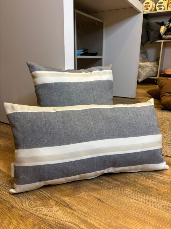 Coussin en lin rectangulaire