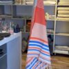 Fouta de plage saumon