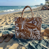 Sac en coton tissé tropical