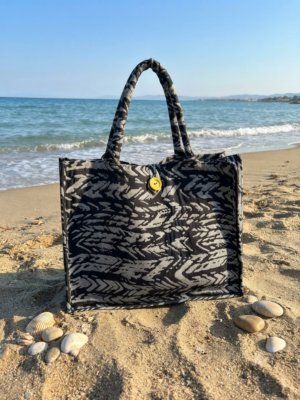 Sac en coton noir