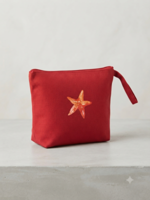 Trousse rouge brique