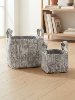Corbeille de rangement "lot de 2 "