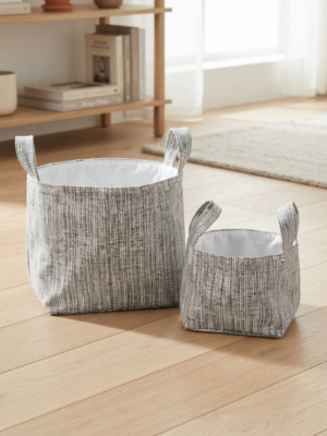 Corbeille de rangement "lot de 2"