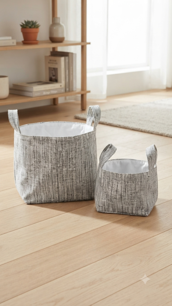 Corbeille de rangement "lot de 2"