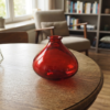 Vase bordeau