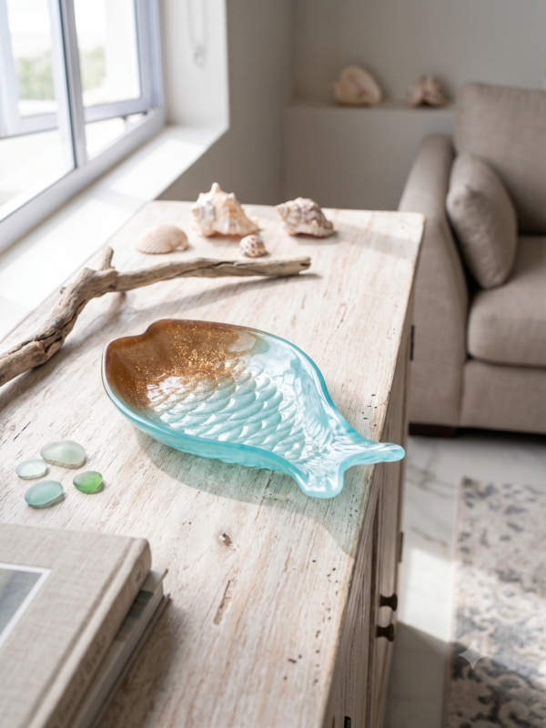 Assiette deco poisson