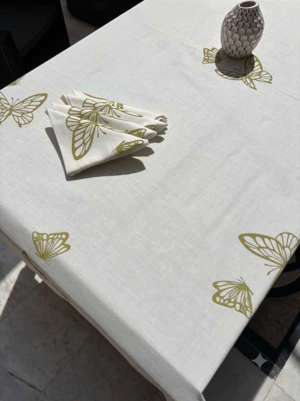 Nappe en lin "PAPILLON"