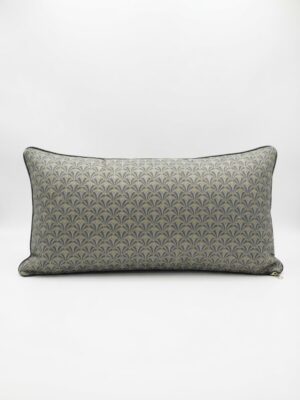 Coussin bleu gris 58 cm