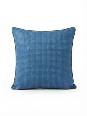 Coussin décoratif bleu