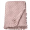 Plaid rose cassé